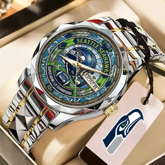 Seahawks LX Champions Alloy Quartz Watch