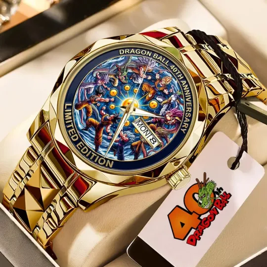 Discover Dragon Ball 40th Anniversary Alloy Quartz Watch