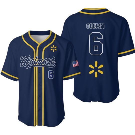Custom Walmart Limited Edition Baseball Jersey