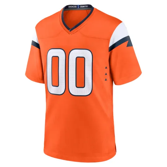 Discover Personalized Name Number Men's DEN Denver Football Custom Jersey