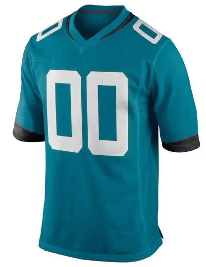 Discover Men's Jacksonville JAX Custom Football Jersey Personalized Name Number