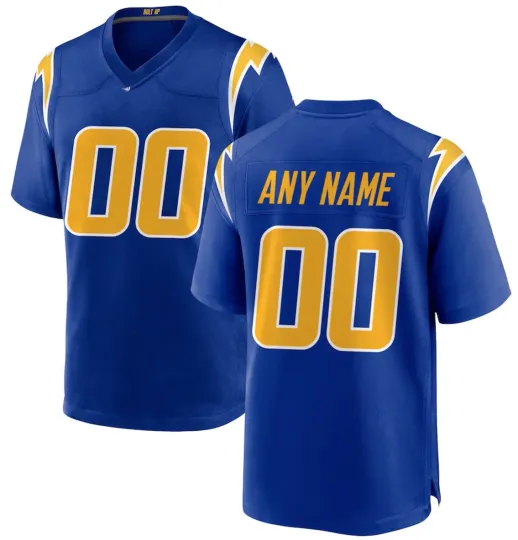 Discover Men LAC Los Angeles Football Custom Jersey Personalized Name Number