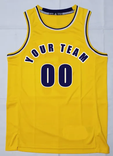 Discover Los Angeles LAL Basketball Personalized Team Name Player Number Custom Jersey