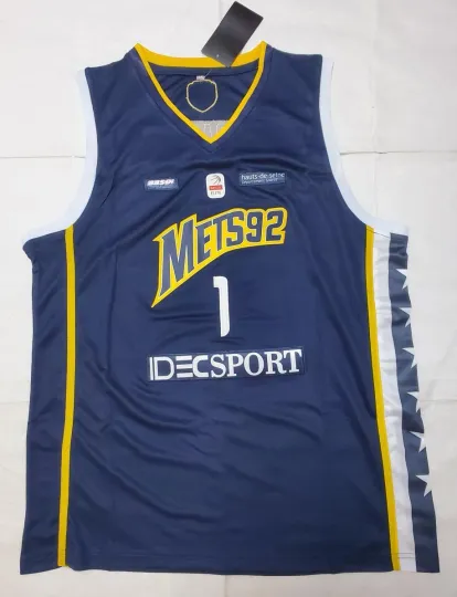 Discover Metropolitans 92 Mets 92 Victor Wembanyama #1 Jersey