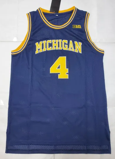 Discover Chris Webber Michigan #4 Jersey