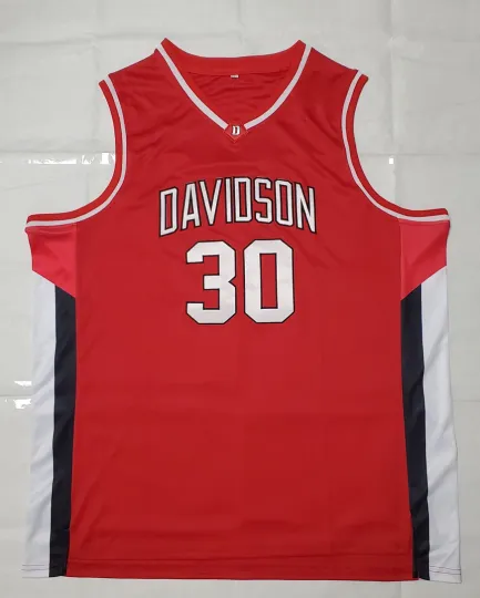 Discover Stephen Curry Davidson #30 Jersey