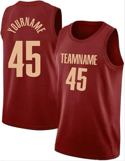 Discover CLE Men Basketball Personalized Team Name Player Number Custom Jersey