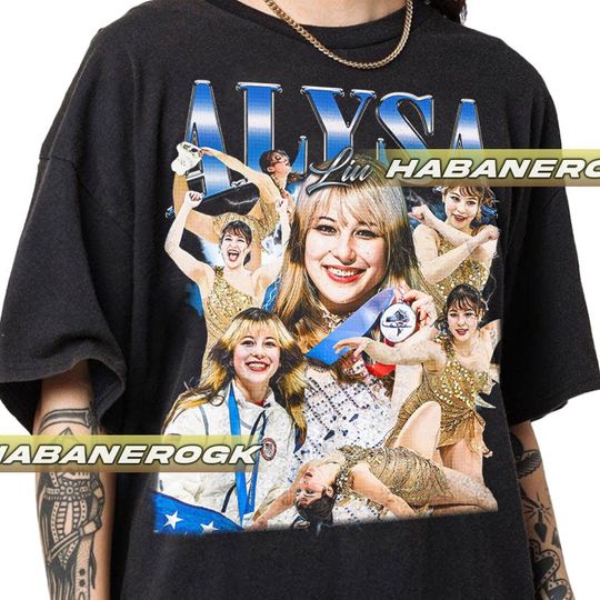 Discover Limited Alysa Liu Shirt, Quad Jump Legend, Ice Skating Shirt, Alysa Liu Fan, Sports Shirt, Gift For Man And Woman