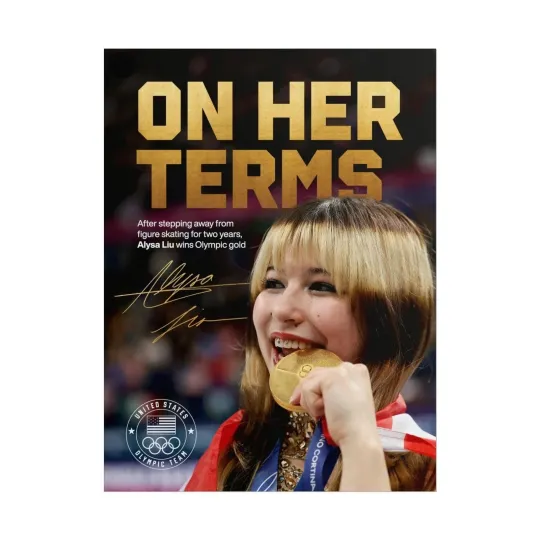 Discover Alysa Liu Poster, Gift For Fans, Olympic 2026, Trendy Poster Print