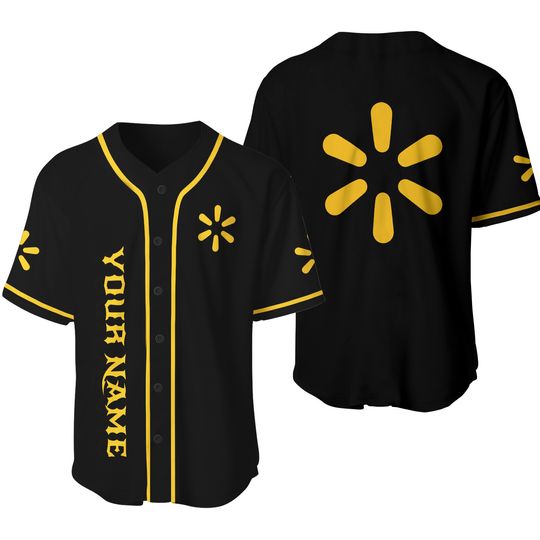 Personalized Walmart Baseball Jersey Shirt
