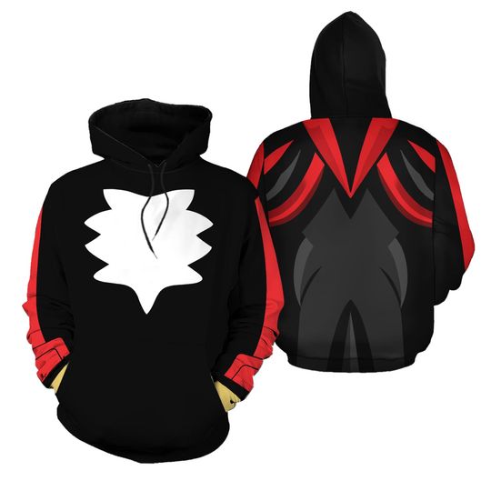Shadow The Hedgehog 3D Full Over Print Hoodie, Halloween Costume Hoodie, Halloween Cosplay