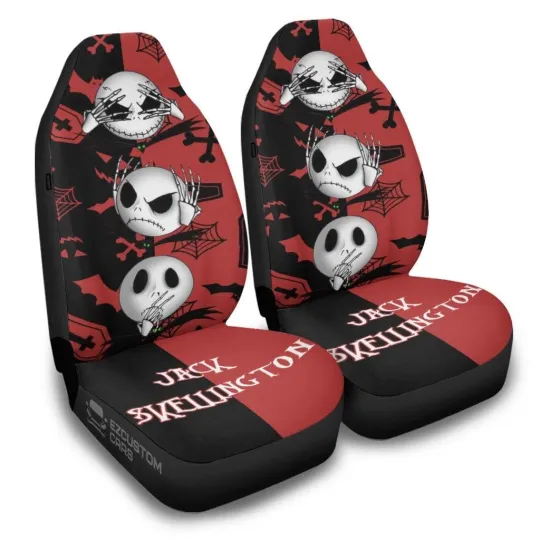 Discover The Nightmare Before Christmas Car Accessories, Halloween Car Seat Cover