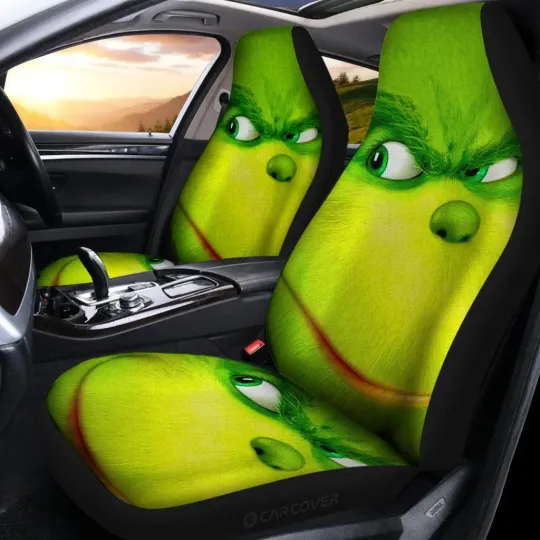 Discover funny character Car Seat Covers