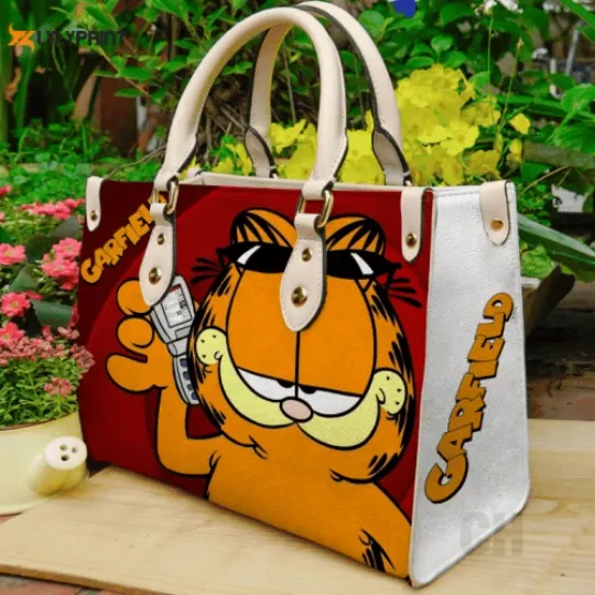 Garfield Leather Handbag Gift For Women