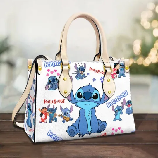 Discover Stitch Leather Handbag Gift For Women Handbag