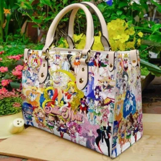 Sailor Moon Leather Handbag Gift For Women