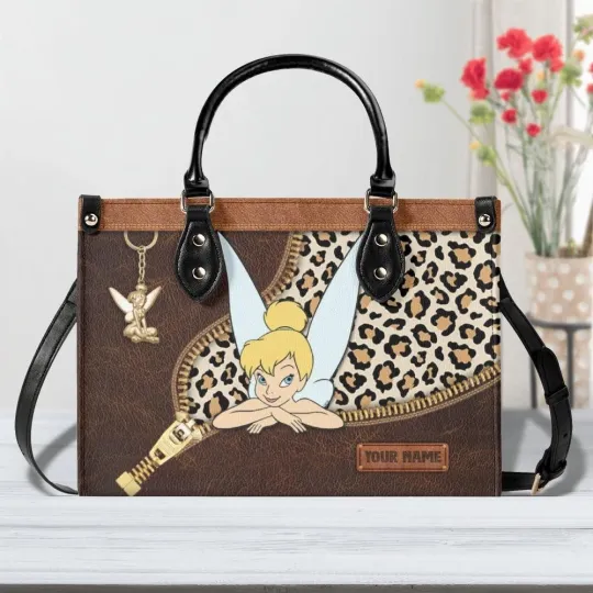 Tinker Bell Leather Bag Gift For Women