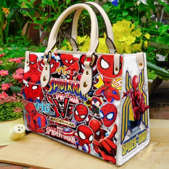 Discover Women s Day Spider-Man Leather Handbag