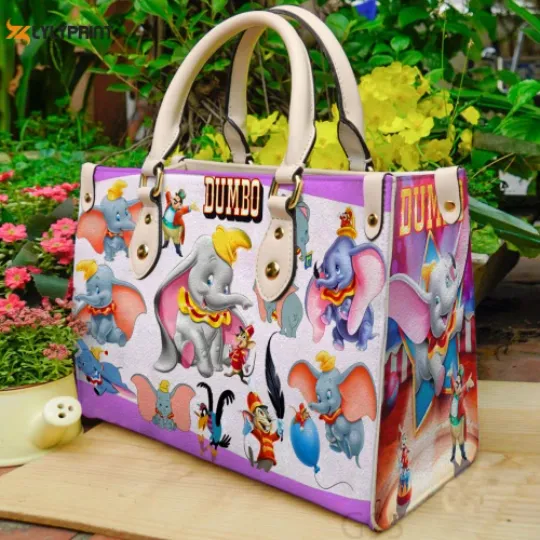 Discover Disney s Dumbo Leather Handbag for Women s Day G95 Gift: Chic Elegant and Timele