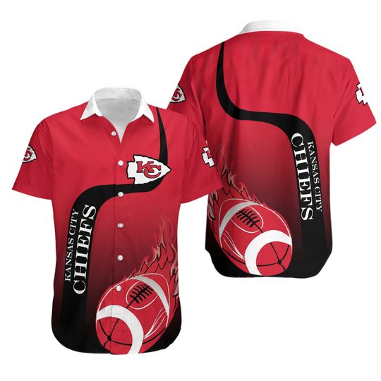 Kansas City Chiefs Hawaiian Shirt Fireball Best Hawaiian Shirts