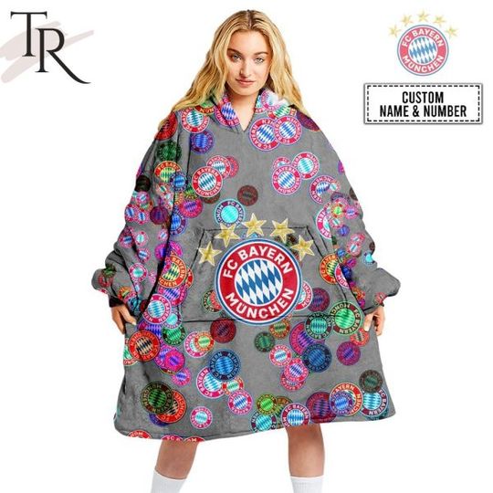Discover Personalized FC Bayern Munich Blanket Hoodie