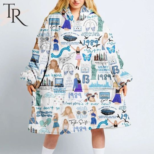 Discover Swiftt 1989 Blanket Hoodie