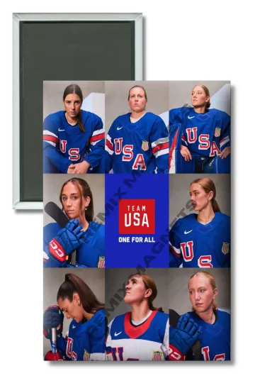 2026 Team USA Women's Hockey Winter Olympics Gold Medal Winners Magnet