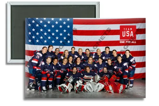 2026 Team USA Women's Hockey Winter Olympics Gold Medal Winners Magnet