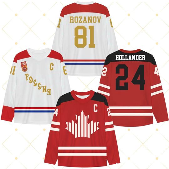 Discover Heated Rivalry Hockey Jersey, Hockey Romance Tee, Ilya Rozanov Shane Hollander Jersey, LBGT Movie Jersey, Gift For Fans