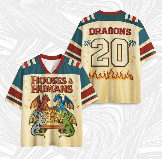 Houses & Humans DnD Mesh Jersey, Board Game Lover Jersey