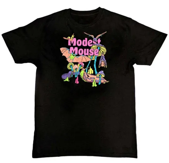 Discover Retro Modest Mouse Concert Graphic Mens Unisex T-Shirt S M L XL 2 3 4 XL