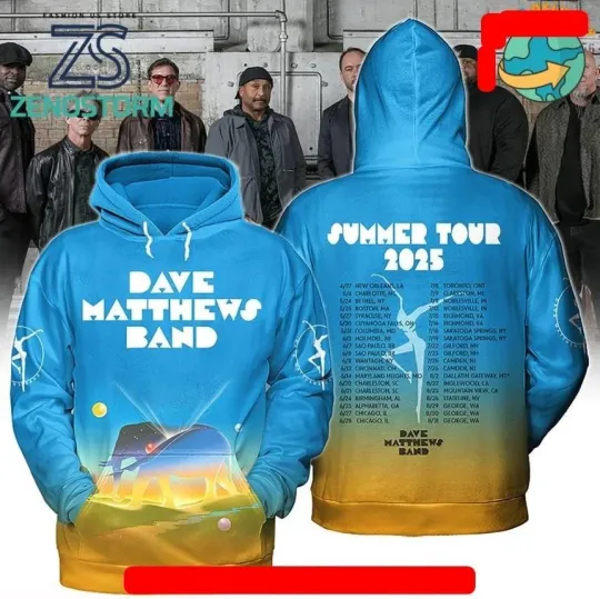Dave Matthews Band Summer Tour 2025 3D Hoodie HOTHOT new new GLC060340