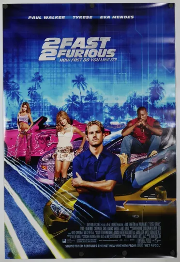 Discover 2 Fast 2 Furious Movie Poster