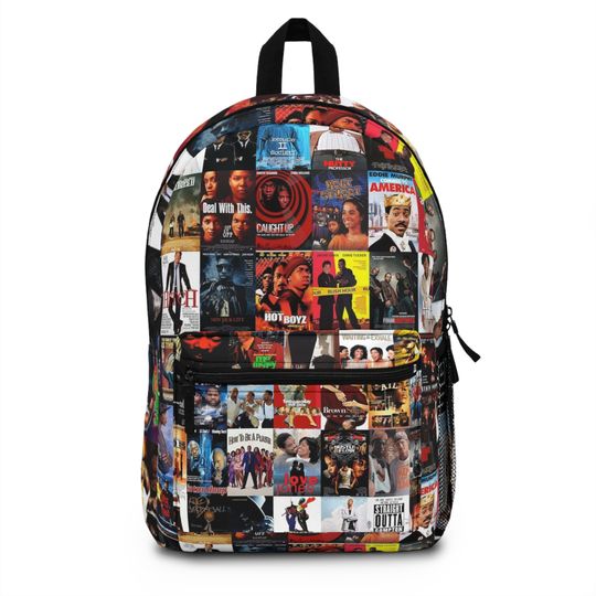 Discover Movie night Backpack, Movie Night, backpack, tote bag, overnight bag, Netflix and chill, gift for him, gift for her, the culture, 90s movie