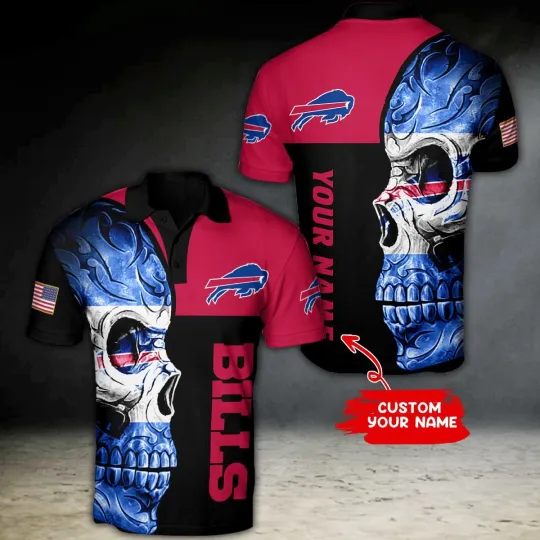 Discover Buffalo Football Team Billss Personalized Polo T-shirt