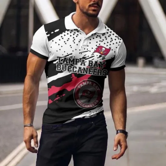 Discover Tampa Bay Football Team Buccaneerss Polo T-shirt
