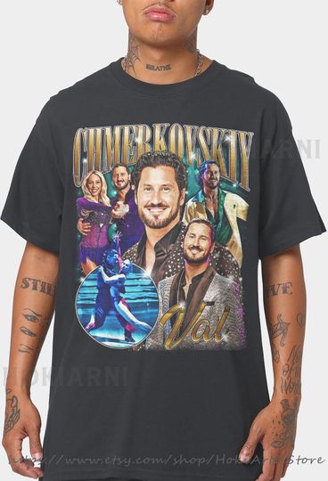 Discover Val Chmerkovskiy Dwts 2025 Bootleg Tshirt, Dwts 2025 T-shirt, The Stars Fan Shirt, Gift For Her Him HR2568