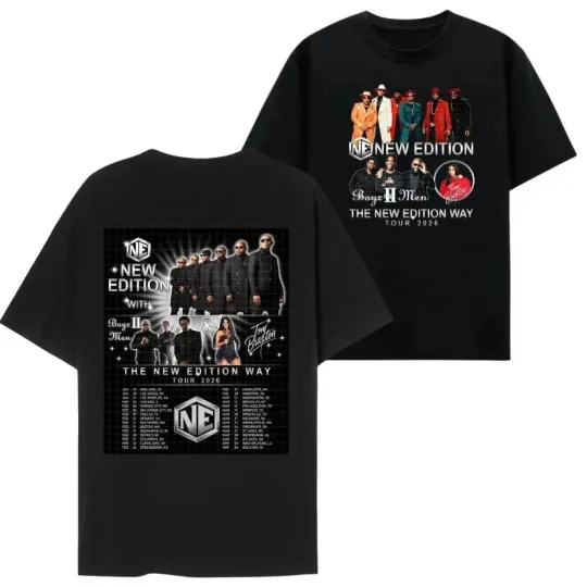Discover The New Edition Way Tour 2026 T-Shirt