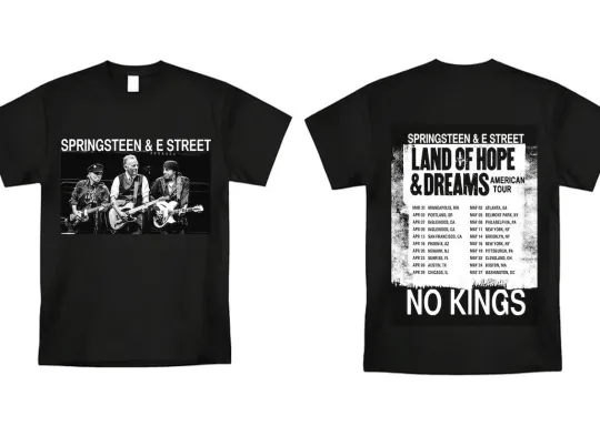 Discover Bruce Springsteen & The E Street Band Tour 2026 T-Shirt
