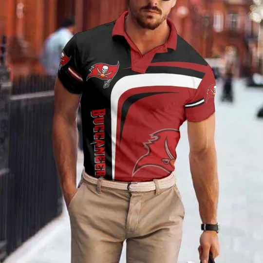 Discover Tampa Bay Football Team Buccaneerss Polo T-shirt