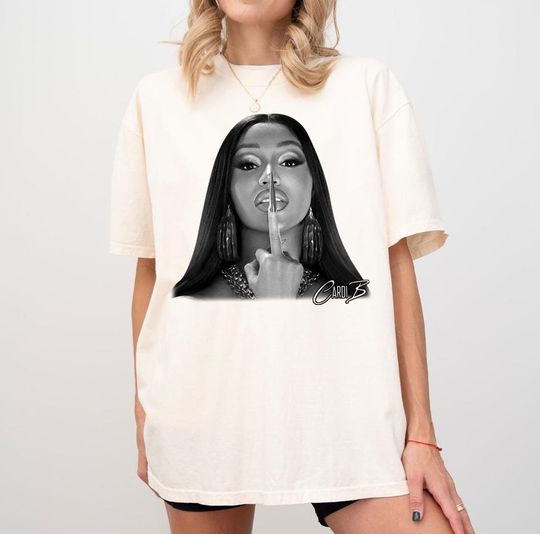 Discover Cardi B Inspired Little Miss Drama Tour 2026 Shirt, Vintage Rap Concert Tee, Am I The Drama Fan Gift Unisex, Comfort Colors Graphic Tee