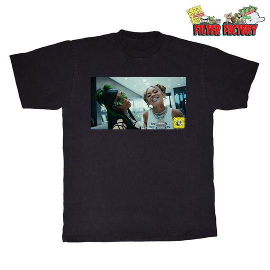 Discover Cardi B x Latto Augmented Reality Graphic Shirt for Snapchat