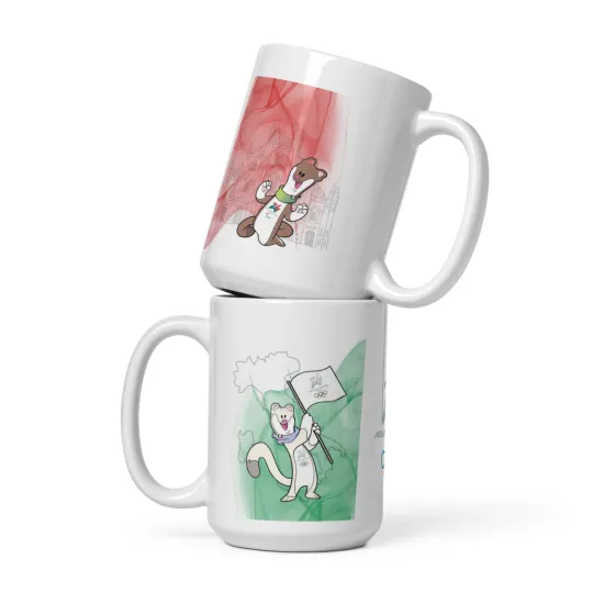 Discover Milan Cortina 2026 Winter Olympic Ceramic Mug