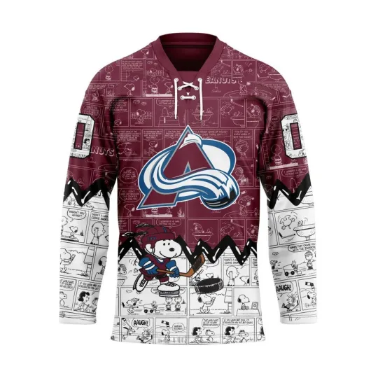 Discover Personalized Colllorado Lace Hockey USA Size