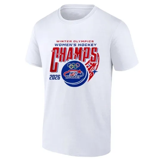 Discover USA Women’s Olympic Hockey Team Winter Olympic Milano 2026 Champions T-shirt