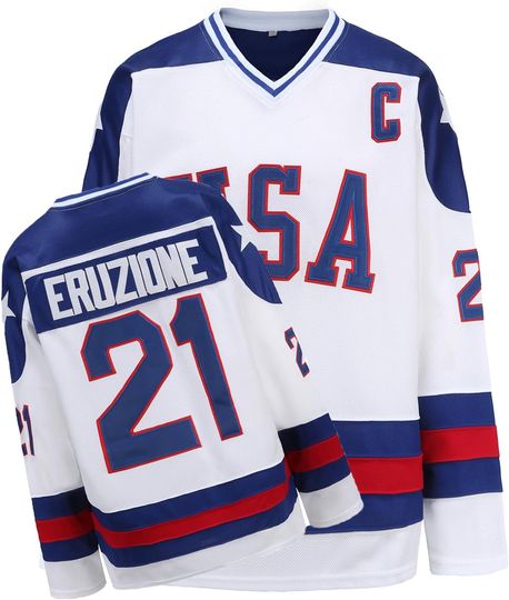 Discover YWIES Youth Hockey Jersey of USA 1980 Olympic Team Jerseys