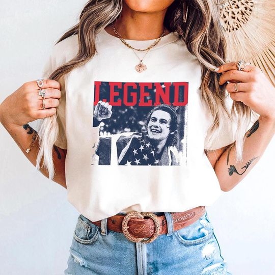 Discover Jack Hughes Legend Shirt, Blood Sweat and Teeth for the Gold USA Hockey Tee, Olympic Golden Goal T-Shirt