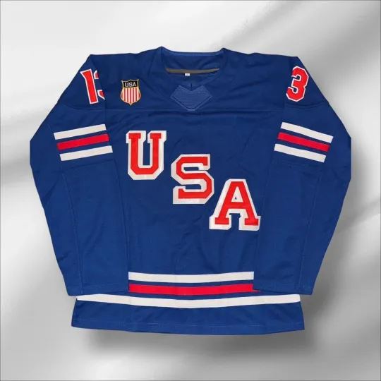 Discover Grace Zumwinkle Team USA 2026 Olympics Custom Men's Hockey Jersey