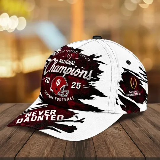 Discover Hoosiers Football 2025 National Champions Classic Cap