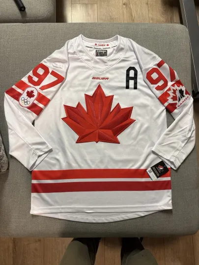 Discover Connor McDavid Team Canada 2026 Olympic Jersey Size Small